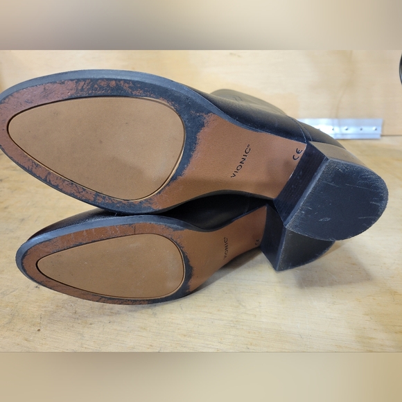 Vionic Kamryn Waterproof Black Ankle Booties Size 11 - Picture 12 of 13